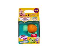 Lil' Needees Elk Toy Small Live Pets Interactive Pocket Animals with Sounds and Reactions