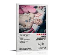 Lil Peep Come Over When You're Sober, Pt. 1 Music Album Cover Poster Decorative Painting Canvas Wall Art Living Room Poster Bedroom Painting, Wall Art Picture Print Modern Family Room Decor 20 x 3