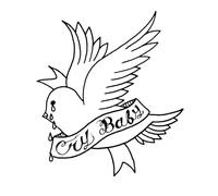 Lil Peep - Crybaby Ltd. Clear White - Colored Vinyl