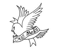 Lil Peep - Crybaby Ltd. Clear White - Colored Vinyl