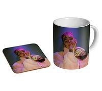 Lil Peep Henney Ceramic Coffee MUG + Coaster Gift Set …