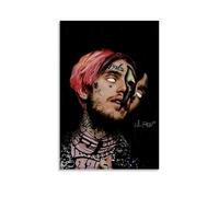 Lil Peep Music Poster Canvas Decorative Painting Modern Aesthetic Decorative Painting Bedroom Living Room Art Poster 08x12inch(20x30cm) Unframe-style-7
