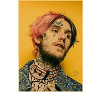 Lil Peep Poster Gustav Elijah Photo Rap Hip Hop Music Wall Art Picture A4