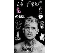 Lil Peep Poster Gustav Elijah Photo Rap Hip Hop Wall Art Picture A4
