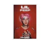 Lil Peep Posters Hellboy Album Poster Canvas Decorative Painting Modern Aesthetic Decorative Painting Bedroom Living Room Art Poster 12x18inch(30x45cm) Unframe-style-3