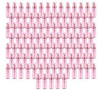 Lil Ray Foam Bottle with Gold Pump, Empty Travel Foaming Dispensers for Hand Soap,Lash Shampoo, Rose Red 2, 100 Pieces