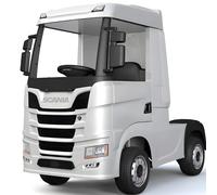 Lil’ Roadsters Official Scania 24v Ride-On Lorry And Trailer - White