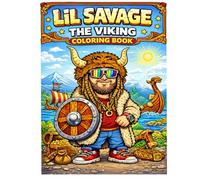 Lil Savage The Viking: The coloring book