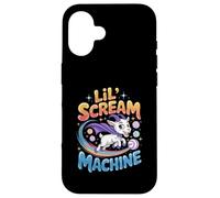 Lil Scream Machine Cute Goat Halloween Kids Case for iPhone 16