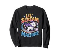 Lil Scream Machine Cute Goat Halloween Kids Sweatshirt