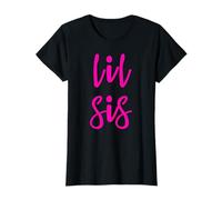 Lil Sis for Big Little Brother and Sister Siblings Matching T-Shirt