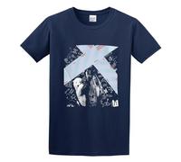 Lil Uzi Vert Luv is RageT Shirt Casual Round Neck Easy Tee Comfortable Tees Navy L
