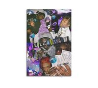 Lil Uzi Vert Personality Design Character Creative PosterFamous Film and Television Figures Pop Music Figures Poster Decoration Canvas Art Decoration Print Signature Photo Living Room Home Decoration