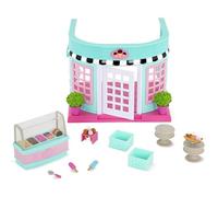 Li'l Woodzeez Ice Cream Parlor Playset - Scoops & Sprinkles Ice Cream Parlor - 18pc Toy Set - Family Toys for Kids Age 3+