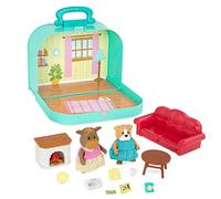 Li’l Woodzeez - Travel Suitcase Living Room Playset