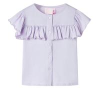 (lila, 92 (1.5-2y)) Kids' T-shirt Short Sleeves Tee Children T Shirt Toddler Top Medium Pink 104