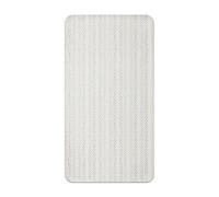 Lila Mae Baby Changing Mat - Wipeable, Portable Changing Pad, Travel Changing Mat for Baby or Small Toddler, Easy to Fold or Roll Up - Faux Leather (Herringbone)