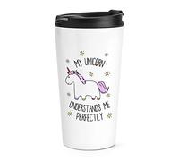 Lila My Unicorn Understands Me Travel Mug Cup