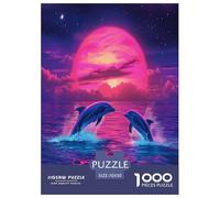 Lila Wal Puzzle 1000 Teile Schwer Puzzle Spielzeug Pädagogisches Spiel Impossible Herausforderung Spielzeug Für Erwachsene Und Kinder in Bewährter 70x50cm/1000pcs
