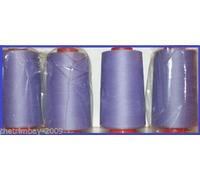 Lilac 24 Overlocking Sewing Machine Polyester Thread Four 5000 Yards Cones