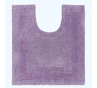 (Lilac, 50 x 55 cm) Homescapes Luxury Reversible Cotton Bath Mat