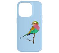 Lilac-breasted Roller Bird Case for iPhone 14 Pro