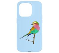 Lilac-breasted Roller Bird Case for iPhone 15 Pro