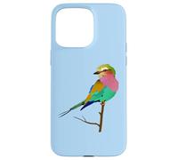Lilac-breasted Roller Bird Case for iPhone 15 Pro Max