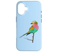 Lilac-breasted Roller Bird Case for iPhone 16