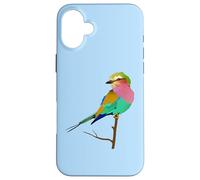 Lilac-breasted Roller Bird Case for iPhone 16 Plus