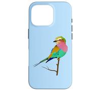 Lilac-breasted Roller Bird Case for iPhone 16 Pro