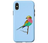Lilac-breasted Roller Bird Case for iPhone X/XS