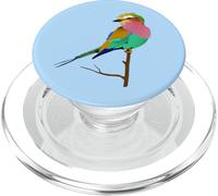 Lilac-breasted Roller Bird PopSockets PopGrip for MagSafe