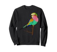 Lilac-breasted Roller Bird Sweatshirt