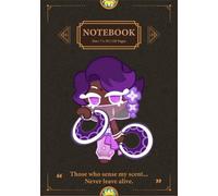 Lilac Cookie Notebook: Kingdom Run Diary with 120 lined pages in a medium 7 x 10 for students note taking and everyday writing