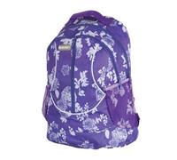 Lilac Flower Girls Womens Hi-Tec Rucksack School College Student Backpack Bag Holds A4