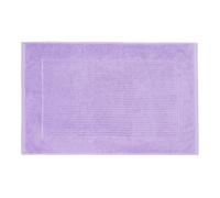 Imperial Plain Cotton Bath Mat Homescapes Lilac One Size