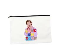 Lilac Love Shirt Tour Stage Pattern Band Harry One 1D Styles Direction Cosmetic Bag Makeup Pencil Case Custom Name Travel Organiser Purse Wallet School Bag Mini Canvas Toiletry Bags Luggage