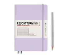Leuchtturm Hardcover Ruled A5 Notebook, Lilac