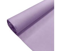 Lilac Plain Polycotton Fabric Dress Craft Poly Cotton Material | 2 Metre (200cm x 112cm) | Soft Poly Cotton for Sewing, Dressmaking, Crafts, Bunting & Lining