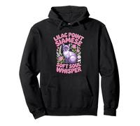 Lilac Point Siamese Soft Soul Whisper Pullover Hoodie