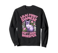 Lilac Point Siamese Soft Soul Whisper Sweatshirt