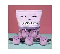 (Lilac Purple (5 Bats)) Bubble Tea Boba Cup Plush Toy Pillow Cushion Kids Birthday Gift