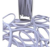Lilac Spaghetti Strap Satin Cord Tubular Satin Strap Flat Trim String Non Stretch Strapping Dresses Swimwear Bikini Lingerie Corset Ties Dresses Top Dressmaking (5mm - Lilac - 10 Meters)