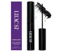Lilac St - Eternal Bond (Black) - Lash Cluster Glue - Mini Mascara Wand Applicator - Strong & Flexible Hold - Waterproof - Sensitive Eyes Safe - Cruelty Free, Vegan, Women Founded