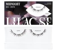 Lilac St - Midnight Dramatic Faux Eyelash Clusters (10mm) - Dark & Lush - DIY Lash Extension Wisps - Lightweight & Lifelike - Lasts 10 Days - Cruelty Free, Vegan, Women Founded - 10 Lashes