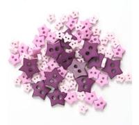 Lilac Star Mini Buttons
