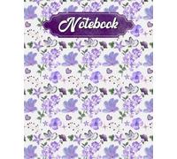 Lilac Whispers | Composition Notebook College Ruled: Lavender Floral Journal for School, College & Work | Purple Botanical Aesthetic Notebook for Teen Girls & Women Description:
