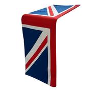 LILAJ Union Jack Tea Towel 100% Cotton British Flag Kitchen Towel, Practical Decorative Cloth for Drying, Wiping or Display - UK Souvenir or Gift - 73x45cm