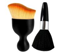 LilaLemon 2pcs Car Interior Cleaning Tool Brush Soft Bristles，Detailing Dusting Brush，Scratch-Free Cleaning Brush，Curved Crevice Beauty Brush for Car Dashboard, Screen